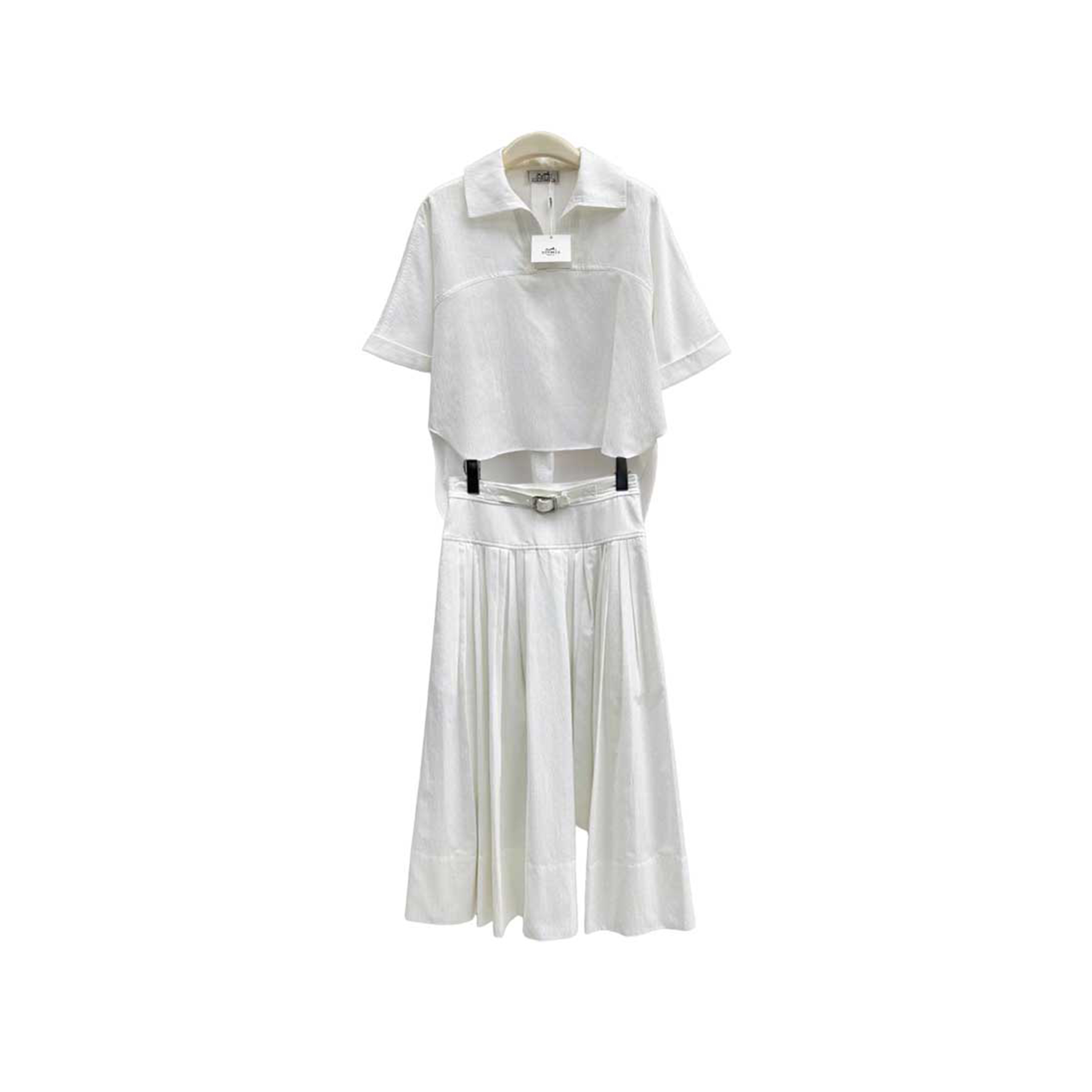 HERMÈS GAJEREN POLO SHIRT SAITIN H6E0631DB9036